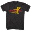 Bruce Lee Flying Kick Logo Men’s T Shirt