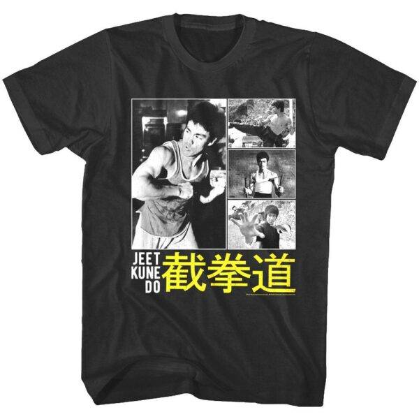 Bruce Lee Chinese Collage Men’s T Shirt