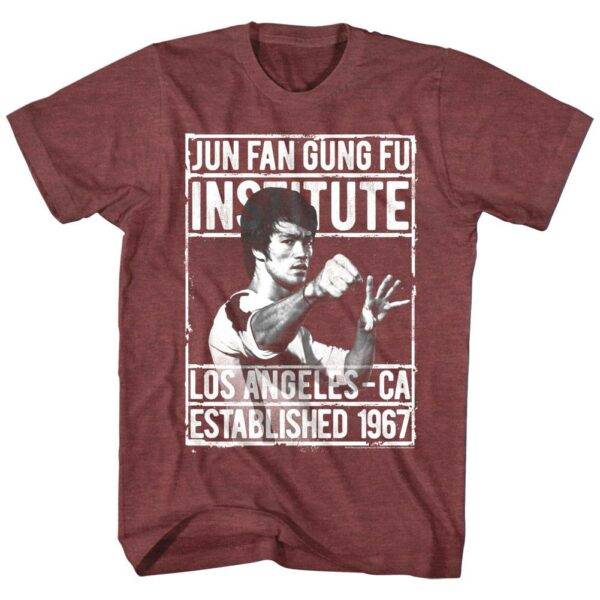 Bruce Lee Los Angeles Institute 1967 Men’s T Shirt