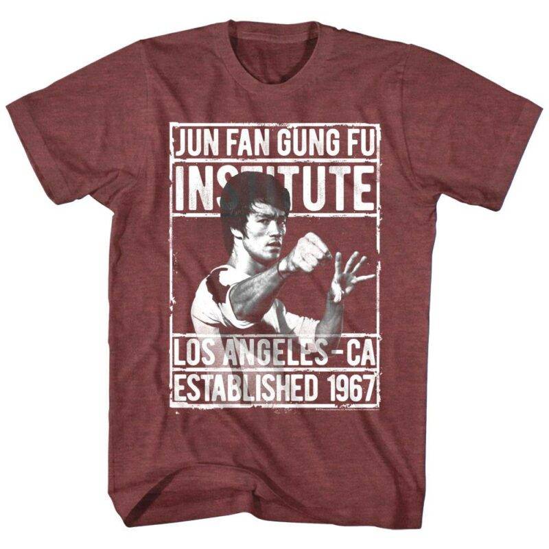 Bruce Lee Los Angeles Institute 1967 Men’s T Shirt