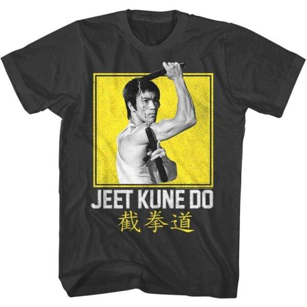 Bruce Lee Jeet Kune Do Nunchucks Men’s T Shirt