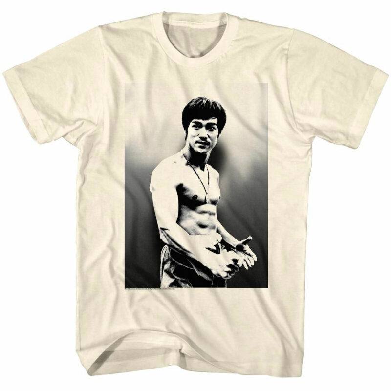 Bruce Lee Shirtless Warrior Men’s T Shirt