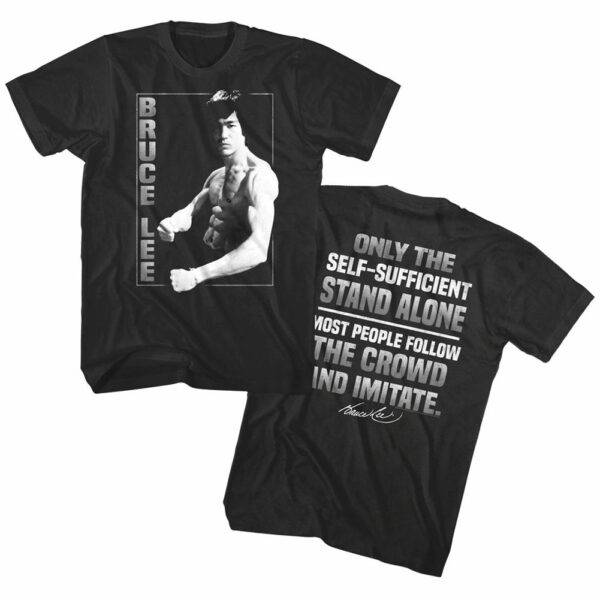 Bruce Lee Self Sufficient Men’s T Shirt