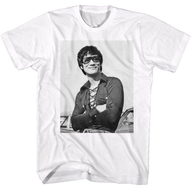 Bruce Lee Chillin Vintage Sunglasses Men’s T Shirt