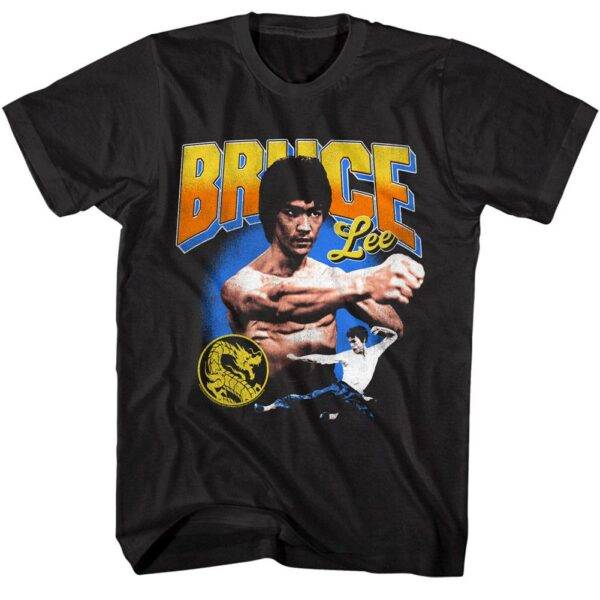 Bruce Lee Starring in Enter the Dragon Men’s T Shirt