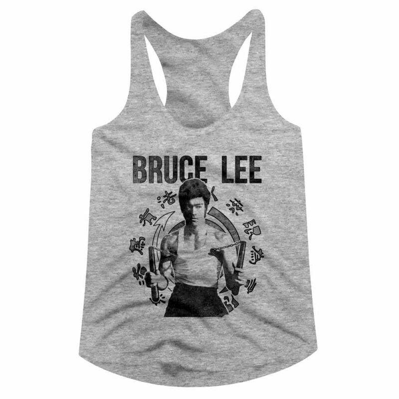 Bruce Lee Chinese Nunchucks Women’s Tank Top