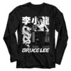 Bruce Lee Chinese Dragon Men’s Long Sleeve T Shirt