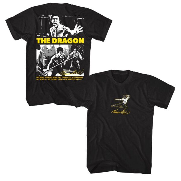Bruce Lee as The Dragon Men’s T Shirt