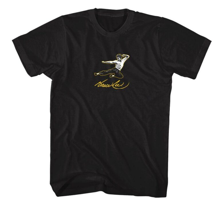 Bruce Lee as The Dragon Men's T Shirt - Image 3