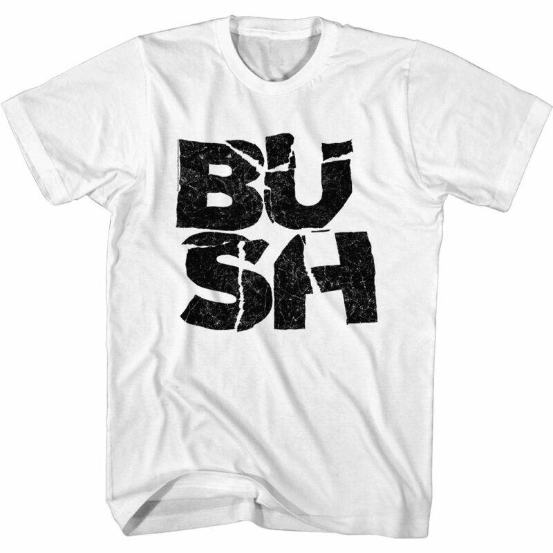 Bush Smashed Logo Men’s T Shirt