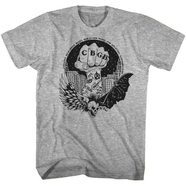 CBGB Tattoo Fist NYC Men’s T Shirt