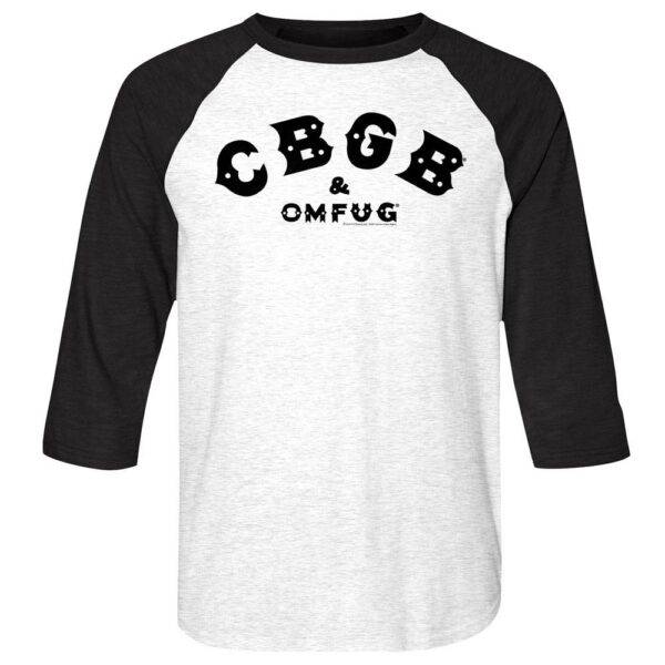 CBGB OMFUG Logo Men’s Raglan Shirt