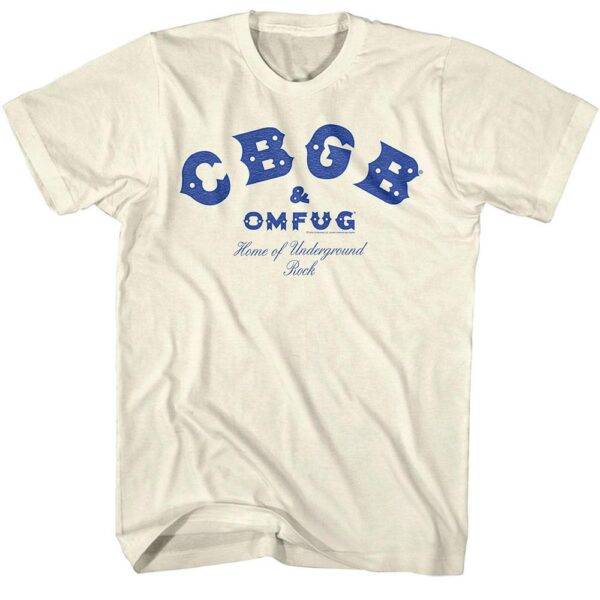 CBGB OMFUG Bluegrass Logo Men’s T Shirt