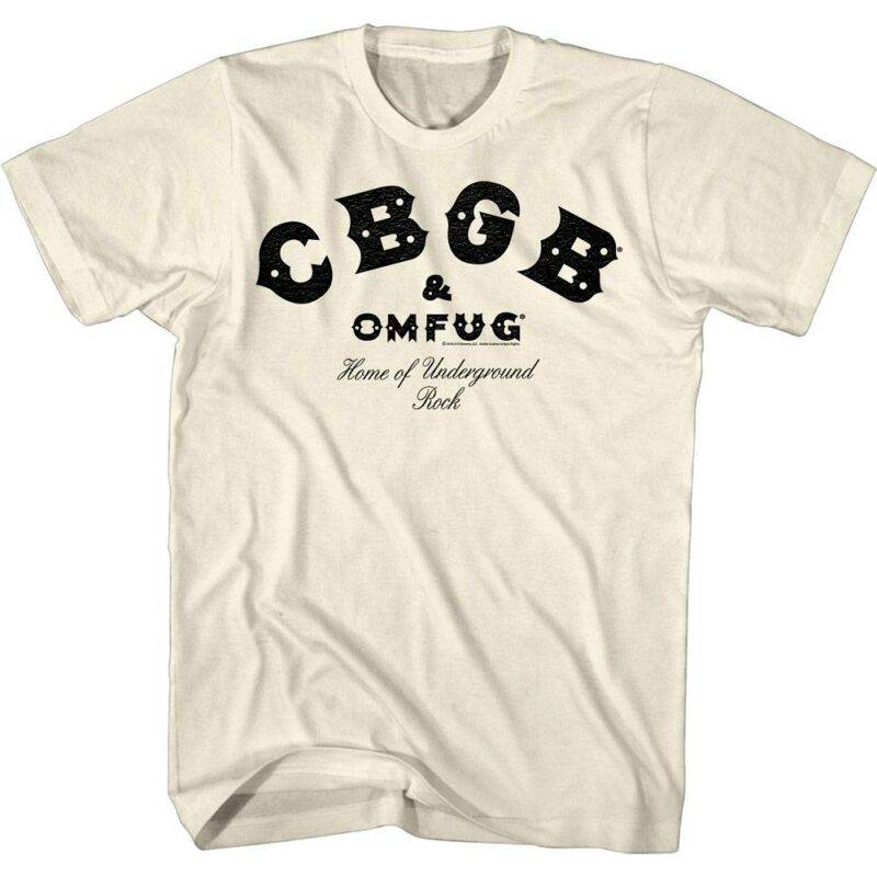 CBGB OMFUG Logo Men’s T Shirt