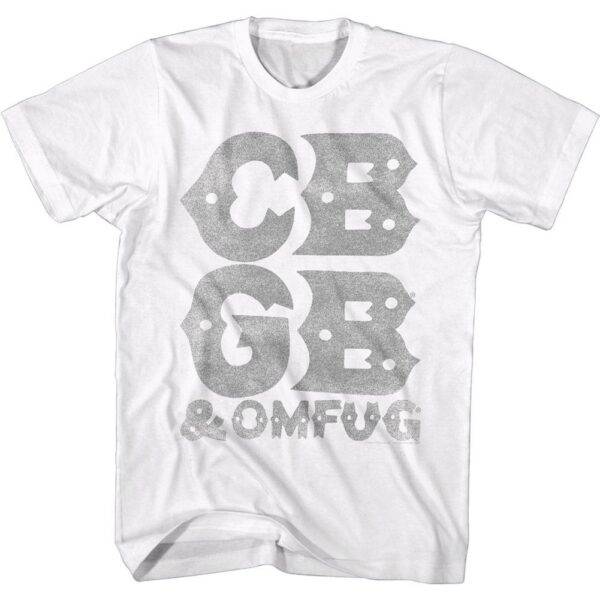 CBGB OMFUG Vintage Logo Men’s T Shirt