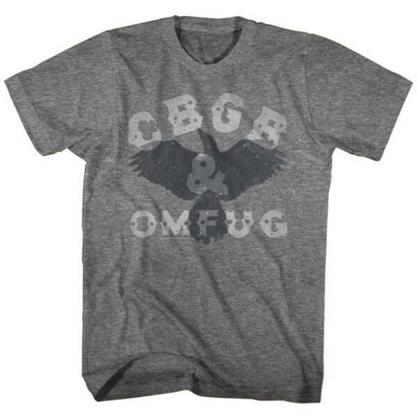 CBGB OMFUG Vintage Crow Men’s T Shirt