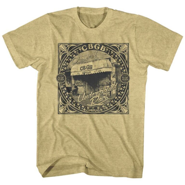 CBGB NYC Bowery Storefront Men’s T Shirt