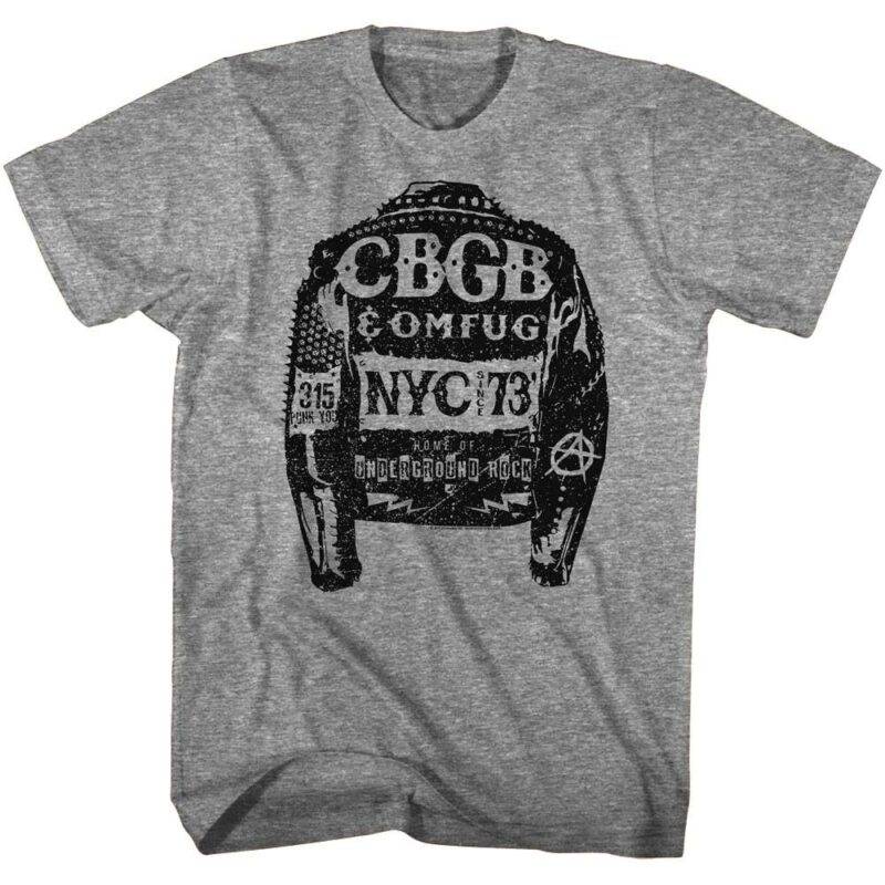 CBGB NYC Jacket 1973 Men’s T Shirt