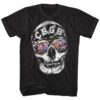 CBGB OMFUG Bandana Skull Men’s T Shirt