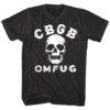 CBGB OMFUG Vintage Skull Men’s T Shirt