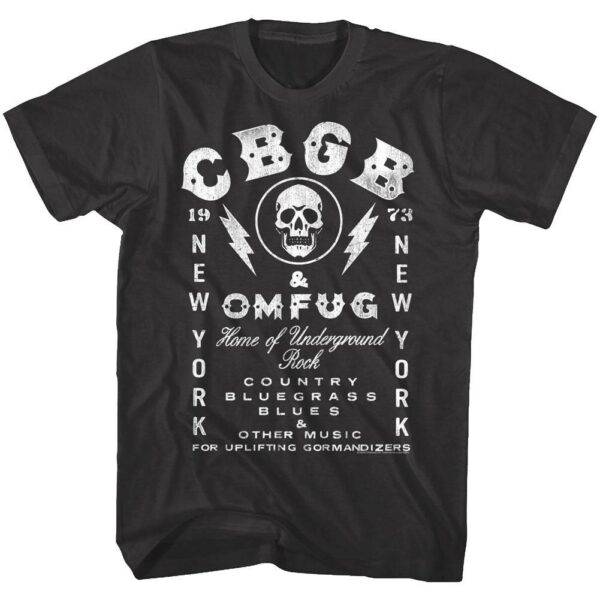 CBGB OMFUG New York 1973 Men’s T Shirt