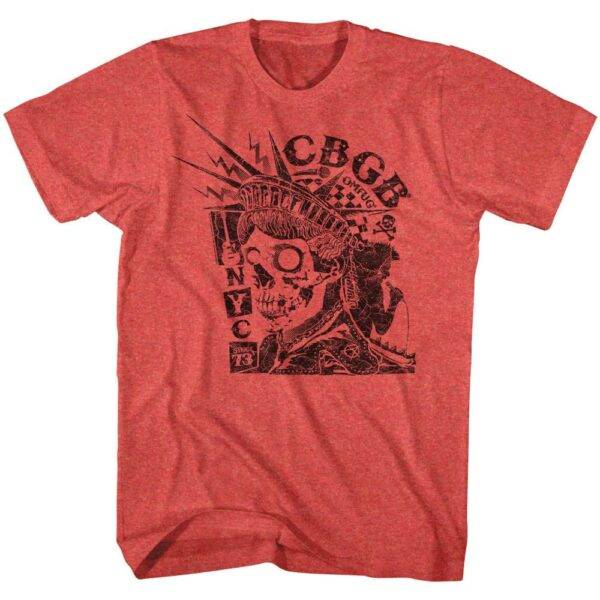 CBGB NYC Liberty Since 1973 Men’s T Shirt