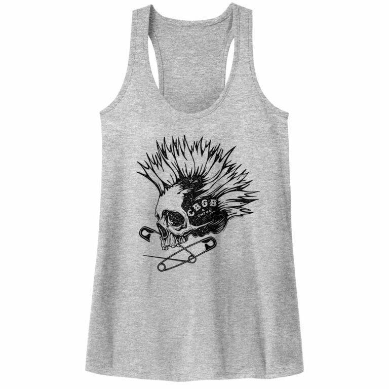 CBGB Punk Skull Women’s Tank Top