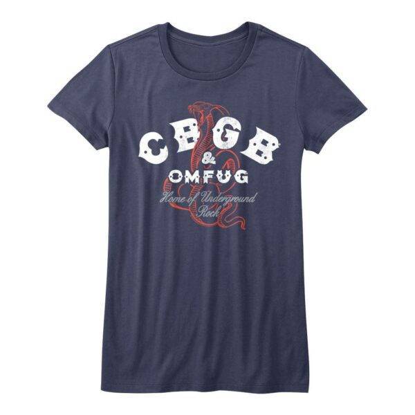CBGB OMFUG Cobra Snake Women’s T Shirt