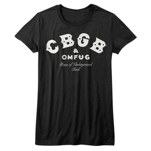CBGB OMFUG Home of Underground Rock Women’s T Shirt