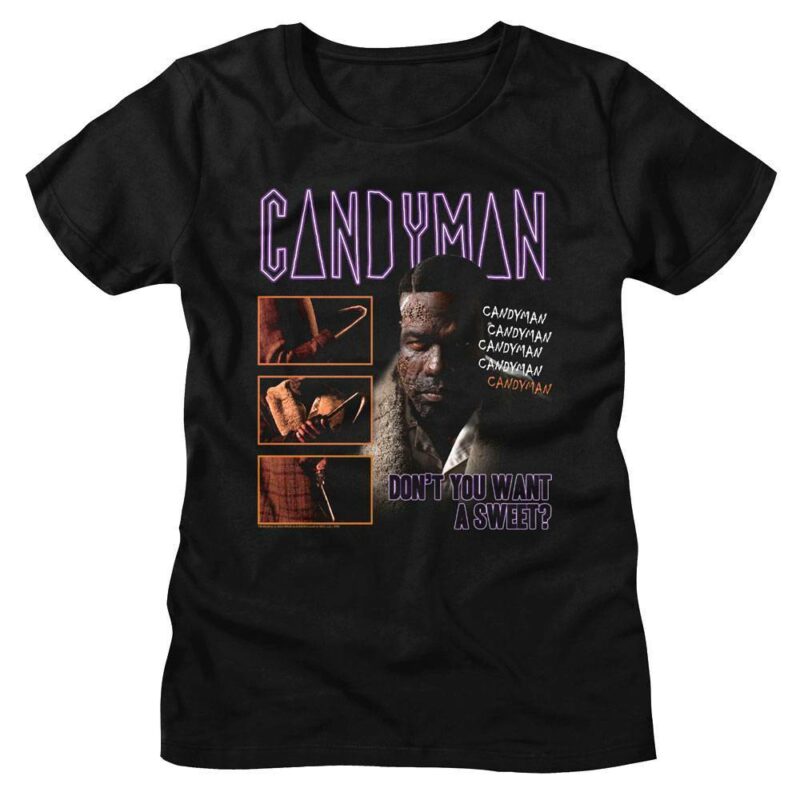 Candyman Don’t You Want a Sweet Women’s T Shirt