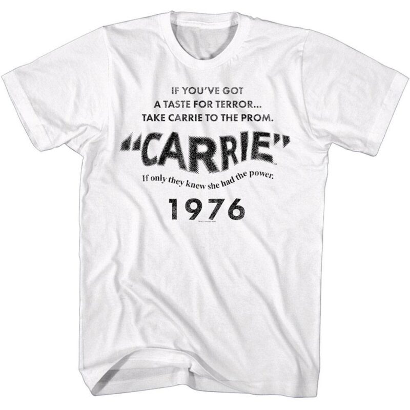 Carrie Taste for Terror Men’s T Shirt