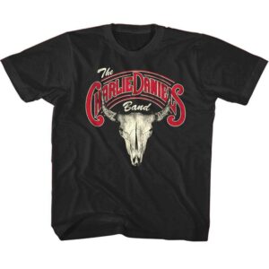 Charlie Daniels Bull Skull T-Shirt