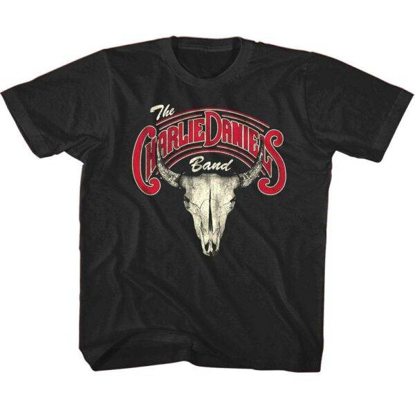 Charlie Daniels Bull Skull T-Shirt