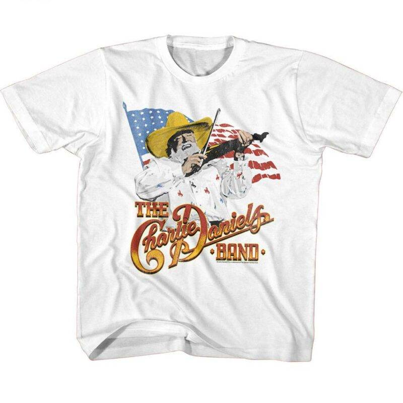 Charlie Daniels Star-Spangled T-Shirt