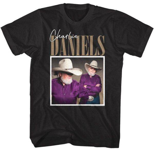 Charlie Daniels Double Vision Men’s T Shirt