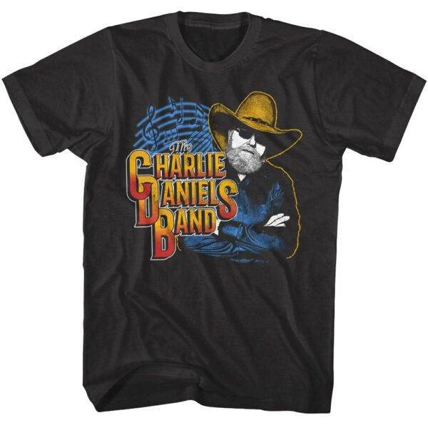 Charlie Daniels Band Musical Notes T-Shirt