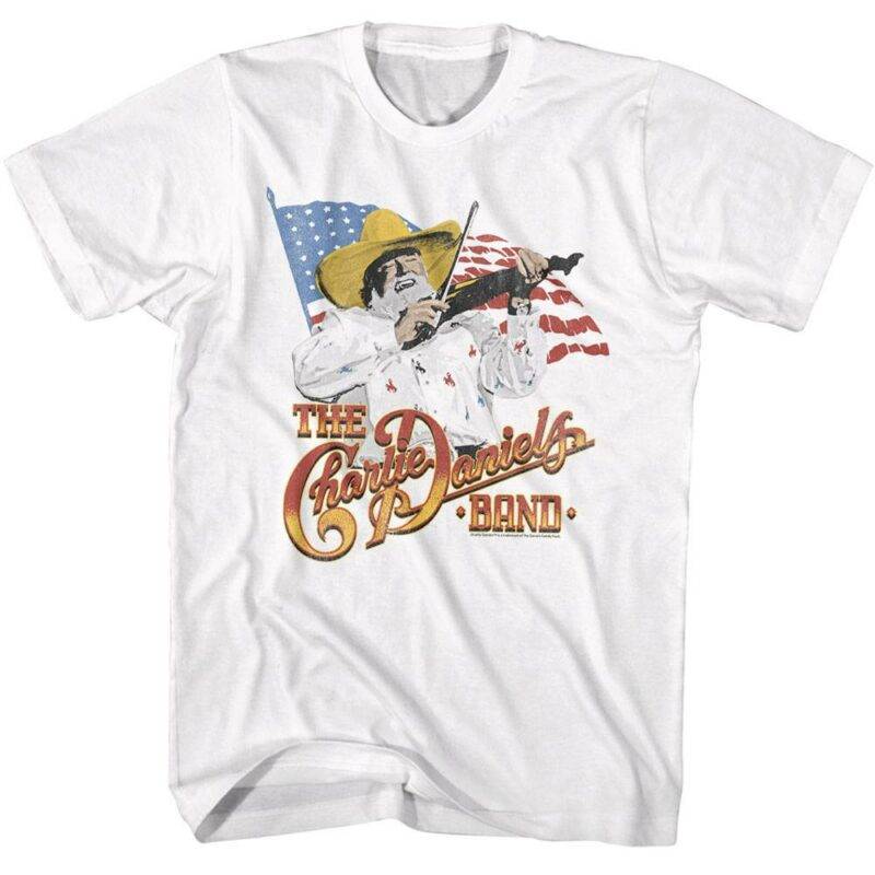 Charlie Daniels Star-Spangled T-Shirt