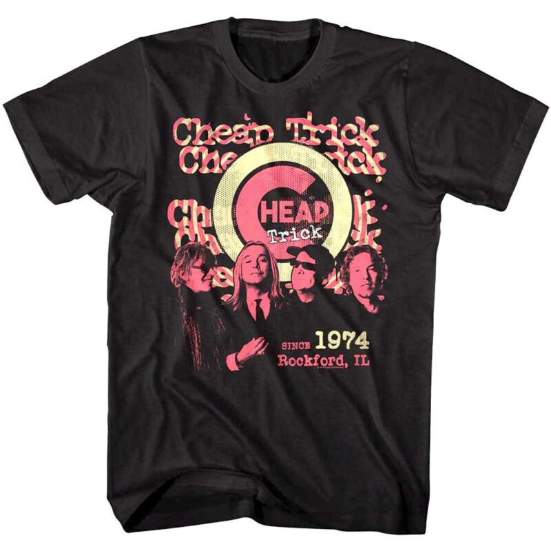 Cheap Trick Rockford 1974 T-Shirt