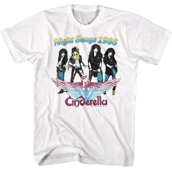 Cinderella Night Songs 1986 T-Shirt