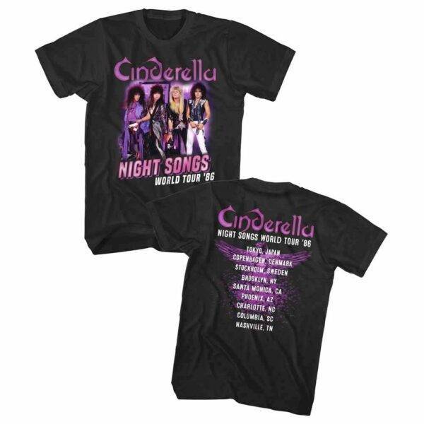 Cinderella Night Songs Tour T-Shirt