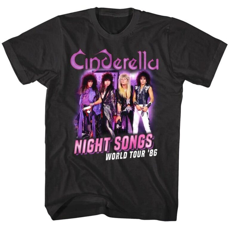 Cinderella Night Songs Tour T-Shirt