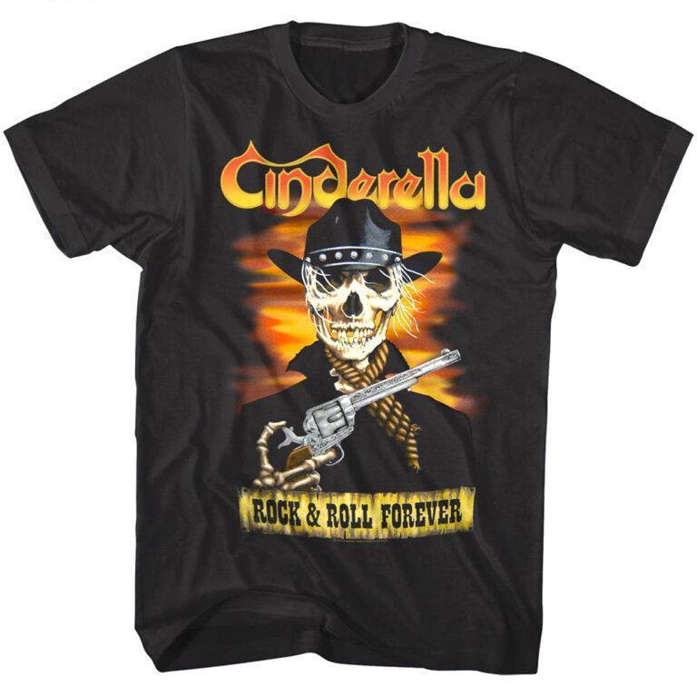 Cinderella Skeleton Cowboy T-Shirt