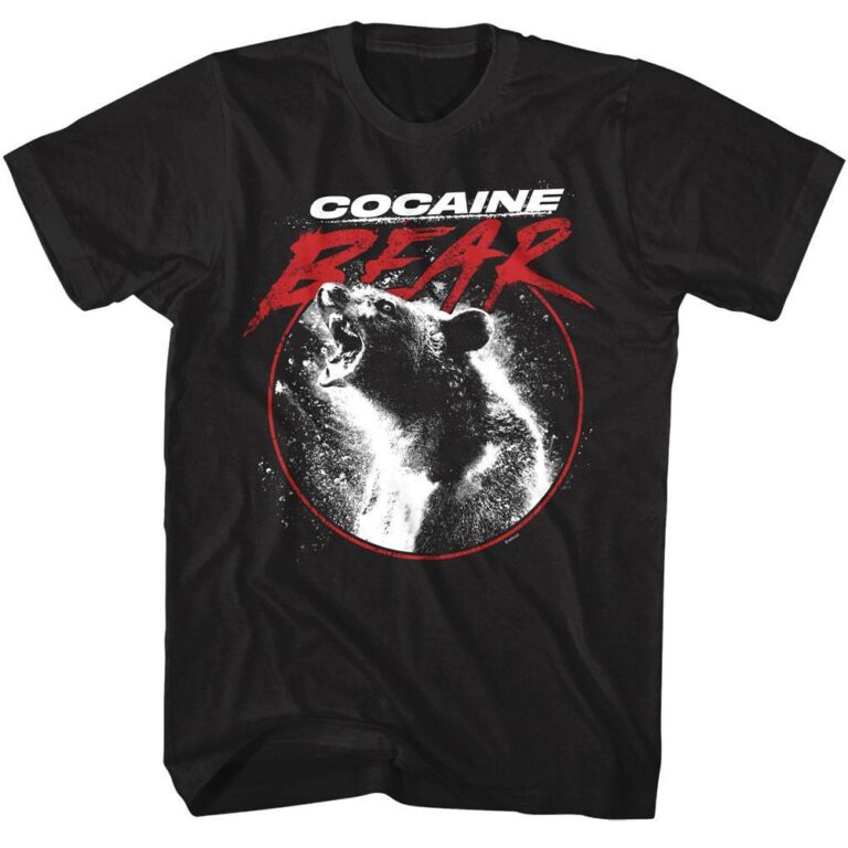 Cocaine Bear Movie Poster T-Shirt