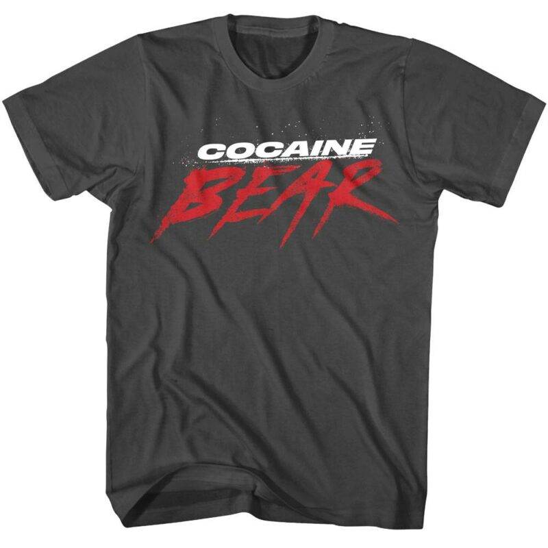 Cocaine Bear Movie Night Logo T-Shirt