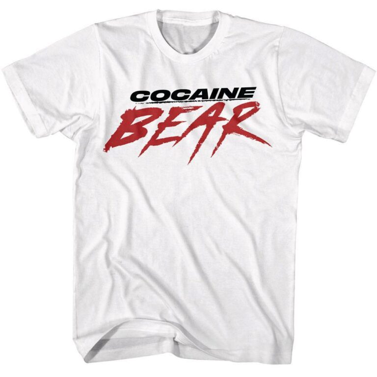 Cocaine Bear Movie Logo T-Shirt