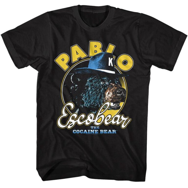 Cocaine Bear Pablo Escobear T-Shirt