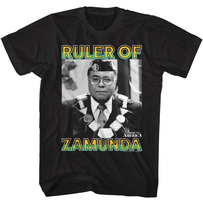 Coming to America His Majesty King Jaffe Joffer Ruler of Zamunda Men’s T Shirt