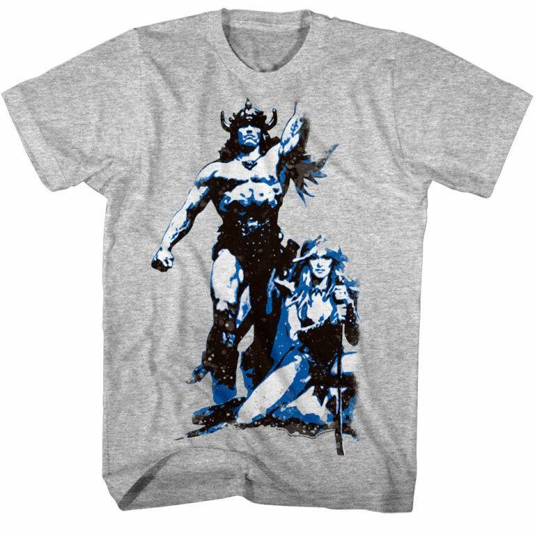 Conan the Barbarian & Valeria Men’s T Shirt