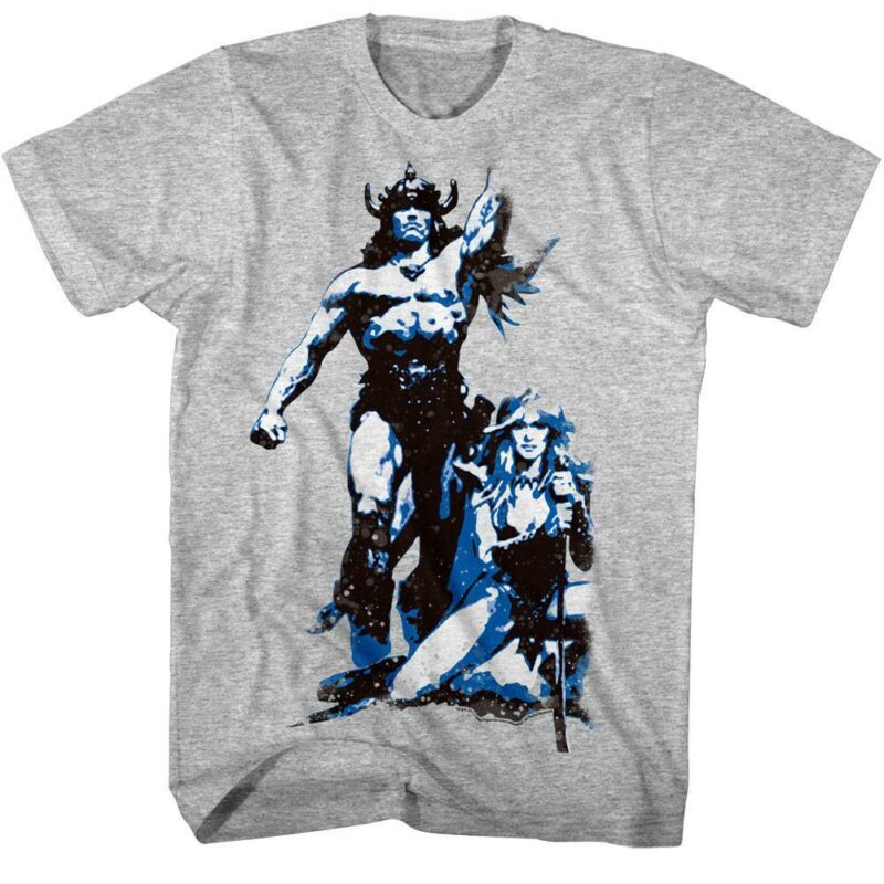 Conan the Barbarian & Valeria Men’s T Shirt