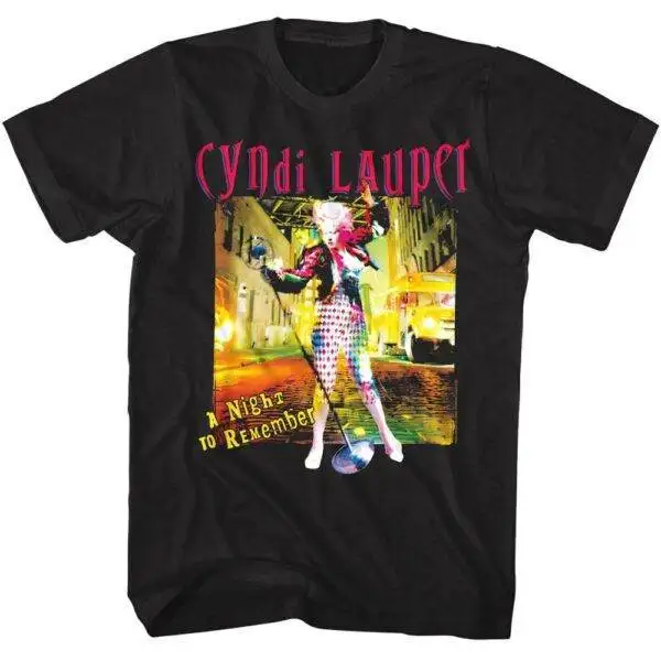 Cyndi Lauper A Night to Remember Men’s T Shirt